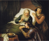 Govert Flinck: Isaac blesses Jacob (Utrecht)