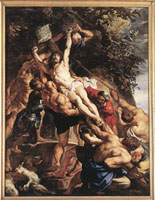 Peter Paul Rubens: Raising of the Cross (Antwerp)