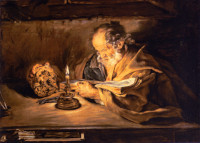 Giovanni Serodine: Saint Peter reading